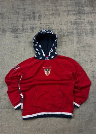 Hoodie Boxy USA Vintage 90s, brand: Vintage Dressing, condizioni: Ottime, taglia: XS, €18.00, €19.60 include la Protezione acquisti Pro