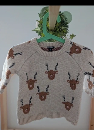 Noël pull 18 mois, brand: Kiabi, condizioni: Ottime, taglia: 12-18 mesi / 80 cm, €3.00, €3.85 include la Protezione acquisti