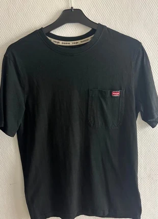 T-shirt Wrangler Workwear noir homme taille S – poche avant logo rouge, marque: Wrangler, état: Très bon état, taille: S, 15,00 €, 16,45 € Protection acheteurs incluse