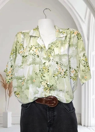 Chemise Manches Courtes - Motif Floral - Vintage Taille 42 XL, brand: Vintage Dressing, condition: Very good, size: XL / 42 / 14, €14.00, €15.40 includes Buyer Protection Pro