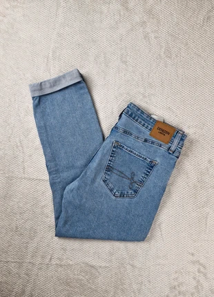 Jean Levi’s Denizen Mid Rise Boyfriend – Bleu clair délavé – Taille W30 (FR 40), marque: Levi's, état: Très bon état, taille: L / 40 / 12, 14,00 €, 15,40 € Protection acheteurs incluse