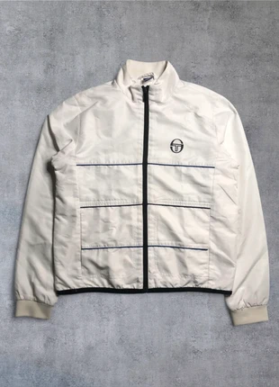 Veste coupe vent sport Sergio Tacchini blanche - Taille XS, brand: Sergio Tacchini, condition: Very good, size: XS / 34 / 6, €9.00, €10.15 includes Buyer Protection