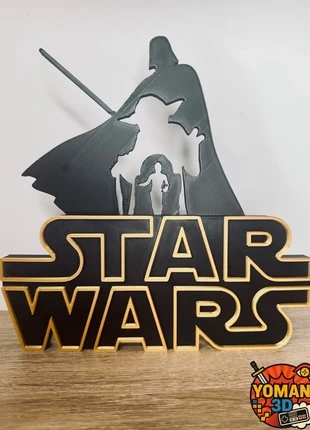 Logo décoratif star wars, brand: yoman3D, condition: Very good, size: One size, €15.00, €16.45 includes Buyer Protection Pro