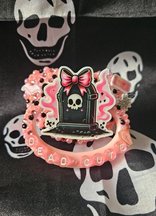 Dead Cute Pastel Goth Adult Pacifier, brand: Handmade, condition: New with tags, £15.00, £16.45 includes Buyer Protection