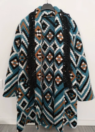 Parka Granny Square, marque: Made In Italy, état: Neuf sans étiquette, taille: M / 38 / 10, 15,00 €, 16,45 € Protection acheteurs incluse