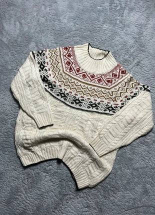 Pull d’hiver à col roulé en laine vintage couleur beige TailleL, merk: Vintage Dressing, staat: Heel goed, maat: L / 40 / 12, € 15,00, € 16,45 inclusief Kopersbescherming