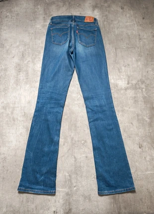 J112/ 👖 Jean Levi’s 715 Bootcut W26 L34 – Coupe évasée taille basse vintage femme bleu moyen, brand: Levi's, condition: Very good, size: S / 36 / 8, €29.90, €32.10 includes Buyer Protection