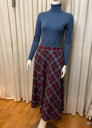 🌸Falda campera de cuadros Made in Italy, marca: Made In Italy, estado: Nuevo con etiquetas, tamaño: Talla única, 25,00 €, 26,95 € Protección al comprador incluida