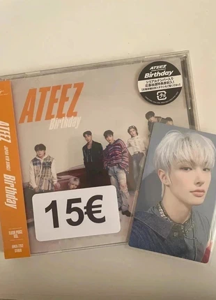 Ateez Birthday Japanese Album Classic Version New - Pc Mingi, état: Très bon état, 15,00 €, 16,45 € Protection acheteurs (Pro) incluse