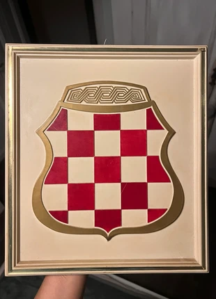 1970s Vintage Croatian commemorative wall plaque. Wall decor painting, marque: PICTURE, état: Très bon état, 18,00 €, 19,60 € Protection acheteurs incluse