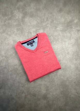 Pull col V Tommy Hilfiger rose saumon vintage - taille XL femme, brand: Tommy Hilfiger, condizioni: Ottime, taglia: XL / IT 46 / EU 42, €19.90, €21.60 include la Protezione acquisti Pro