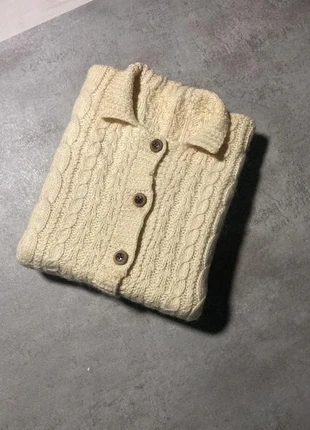 Pull Aran Vintage Irish Wool en 100% pure laine Beige en maille torsadée taille M, marque: Aran Crafts, état: Très bon état, taille: M, 29,99 €, 32,19 € Protection acheteurs incluse