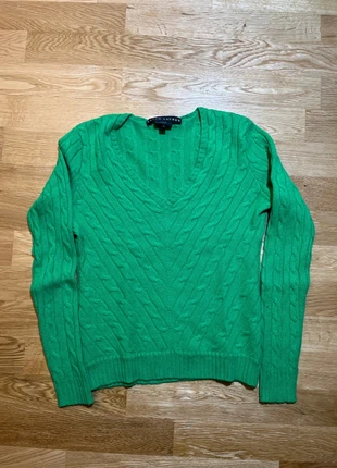 Pull Torsadé col V Ralph Lauren Vert taille S, marque: Ralph Lauren, état: Très bon état, taille: S / 36 / 8, 20,00 €, 21,70 € Protection acheteurs incluse