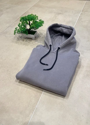 Aspact Hoodie Grey with Details on the Sleeve - Size M, merk: Aspact, staat: Goed, maat: M, € 7,50, € 8,58 inclusief Kopersbescherming