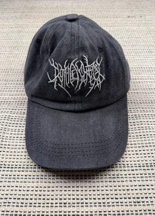 Casquette noire brodée style metal / unisexe réglable, état: Neuf sans étiquette, taille: Taille unique, 9,00 €, 10,15 € Protection acheteurs incluse