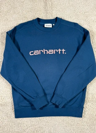Pull Carhartt WIP – Homme XS – Bleu Marine – Très Bon État – Authentique, merk: Carhartt, staat: Heel goed, maat: XS, € 29,99, € 32,19 inclusief Kopersbescherming Pro