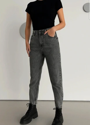 Jean mom gris délavé ZARA – Taille 40 – Style rock / vintage, marke: Zara, zustand: Sehr gut, größe: L / 40 / 12, 17,00 €, 18,55 € inklusive Vinted-Käuferschutz