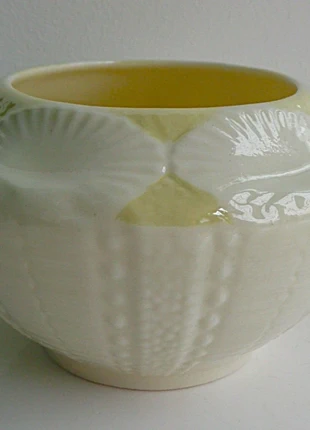 Belleek Porcelain 'New Shell' Yellow Collection Sugar Basin, brand: Belleek Porcelain, condition: Very good, £8.00, £9.10 includes Buyer Protection