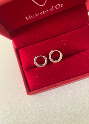 Boucles d’oreilles créoles en argent 925 – neuves, merk: ABL Luxe, staat: Nieuw met prijskaartje, € 13,00, € 14,35 inclusief Kopersbescherming