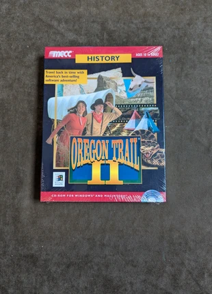 The Oregon trail 2 big box pc game sealed., staat: Heel goed, € 60,00, € 63,70 inclusief Kopersbescherming