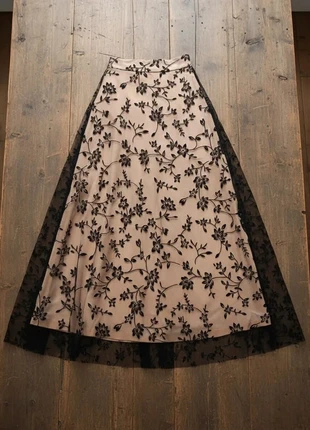 Jupe maxi trapèze élégante taille haute, fluide et polyvalente Taille L, brand: LOOK, condition: New without tags, size: L / 40 / 12, €44.90, €47.85 includes Buyer Protection