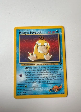 Mistys Psyduck 90/132, brand: Pokémon, condition: Good, £5.00, £5.95 includes Buyer Protection