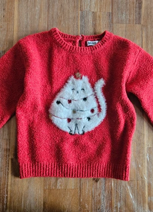 Pull Noël bébé, brand: Gémo, condizioni: Ottime, taglia: 12-18 mesi / 80 cm, €3.00, €3.85 include la Protezione acquisti