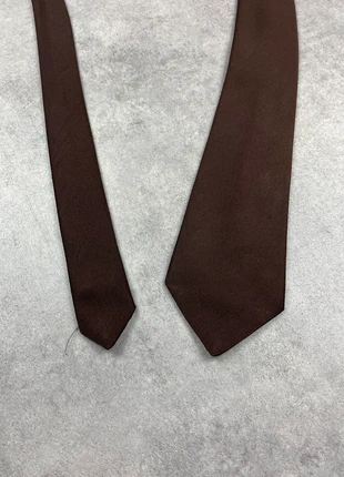 Cravate unie Vintage Marron foncé - Taille 140cm, marque: Vintage Dressing, état: Très bon état, 2,00 €, 2,80 € Protection acheteurs incluse