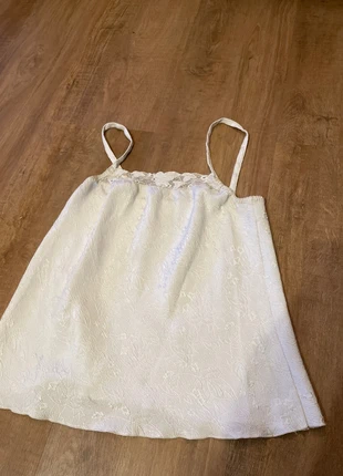 Débardeur blanc, marca: Je ne sais quoi, estado: Muy bueno, tamaño: S / 36 / 8, 3,00 €, 3,85 € Protección al comprador incluida