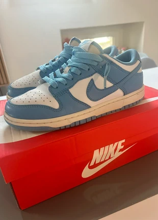 Nike dunk low university blue, marca: Nike, estado: Muito bom, tamanho: 37.5, €30.00, €32.20 inclui Proteção do Comprador