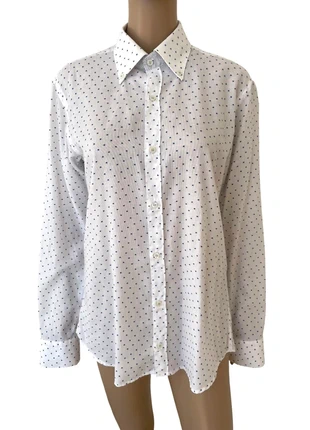 Camicia uomo bianca slim fit taglia M, marca: Vintage Dressing, estado: Muito bom, tamanho: M, €20.00, €21.70 inclui Proteção do Comprador