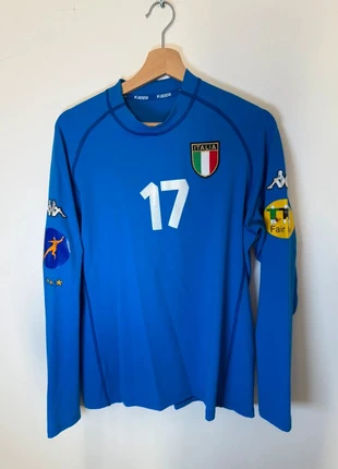 Maillot de l’Italie porté, marca: Kappa, estado: Muito bom, tamanho: XXL, €125.00, €131.95 inclui Proteção do Comprador Pro