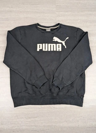 Sweat Puma noir – logo blanc – taille M, marque: Puma, état: Très bon état, taille: M, 5,00 €, 5,95 € Protection acheteurs incluse