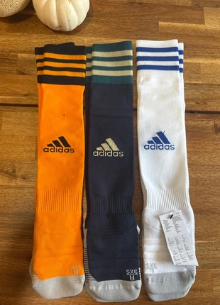 3 x Adidas Kids Football Socks 10k - 11.5k, brand: adidas, condition: New with tags, size: 7 years / 122 cm, £10.95, £12.13 includes Buyer Protection