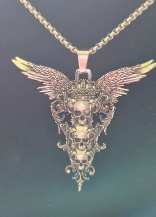 Stunning punk gothic necklace, brand: Punk, condition: Very good, £7.50, £8.58 includes Buyer Protection