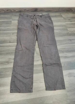 Pantalon chino gris OWK Collection – 100% coton – Taille 44, merk: OWK, staat: Goed, maat: W34 | FR 44, € 9,90, € 11,10 inclusief Kopersbescherming