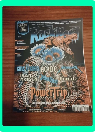 Magasine Rock hard n°247 spécial powertrip novembre 2023, staat: Heel goed, € 2,50, € 3,33 inclusief Kopersbescherming