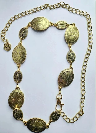 Ceinture chaîne vieilli métal dorée, brand: sans marque, condizioni: Nuovo con cartellino, taglia: Regolabile, €9.90, €11.10 include la Protezione acquisti Pro