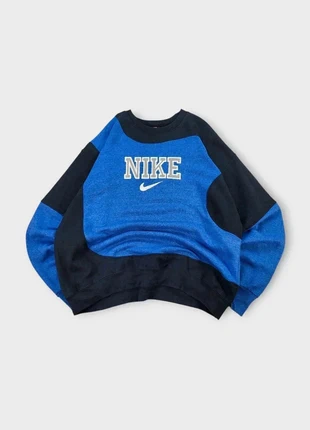 Nike Sweatshirt bleu / noir Taille XL - Y2K Vintage USA Retro Boxy Baggy, marca: Nike, estado: Muito bom, tamanho: XL, €34.20, €36.61 inclui Proteção do Comprador