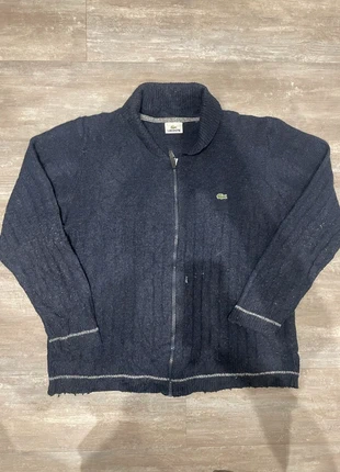 Lacoste veste zippée en laine bleu marine – taille 7 (XXL), marca: Lacoste, estado: Bom, tamanho: XXL, €30.00, €32.20 inclui Proteção do Comprador
