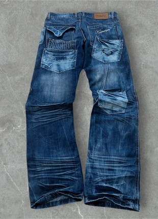 🔥 Jean Kosmo Lupo Vintage – Design Brodé Original – Coupe Droite Style 2000’s Y2K, brand: Vintage Dressing, condizioni: Ottime, taglia: IT 42 | W32, €24.90, €26.85 include la Protezione acquisti Pro