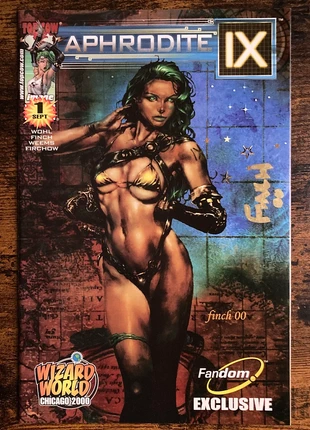 Aphrodite IX #1 💥 Signed by David Finch | Wizard World Chicago 2000 Variant | Image Comics US, estado: Muy bueno, 49,90 €, 53,10 € Protección al comprador Pro incluida