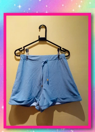 I Saw it First, size 10, turquoise green, lined, elasticated waist, rolled hem, shorts, brand: I Saw it First, condition: Very good, size: S / UK 8-10, £2.00, £2.80 includes Buyer Protection