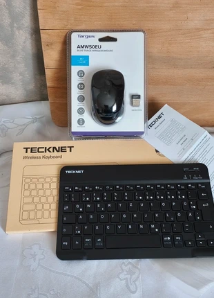 Clavier TeckNet Sans Fil + Souris Targus Blue Trace PC/Mac, marke: Targus, zustand: Neu, mit Etikett, 13,00 €, 14,35 € inklusive Vinted-Käuferschutz
