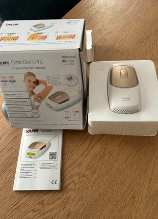 Émulateur satinskin pro il 7500, marque: Beurer, état: Neuf avec étiquette, 45,00 €, 47,95 € Protection acheteurs incluse