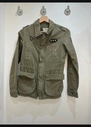 Veste saharienne kaki, marca: Seven, estado: Muy bueno, tamaño: XS / 34 / 6, 10,00 €, 11,20 € Protección al comprador incluida