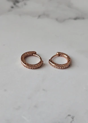 Vermeil rose gold earrings, marque: S925, état: Très bon état, 10,00 €, 11,20 € Protection acheteurs incluse