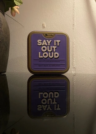 Say It Out Loud spel Brand New!, merk: ImageBooks, staat: Nieuw met prijskaartje, € 5,00, € 5,95 inclusief Kopersbescherming