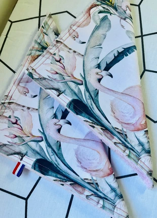 Lot de 2 Essuie-tout essuie main lavable, merk: Fabrication Artisanale, staat: Nieuw met prijskaartje, € 5,00, € 5,95 inclusief Kopersbescherming Pro