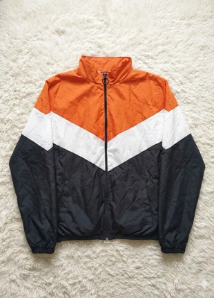 Pull&Bear Colorblock Windbreaker Jacket L Retro Tri-Color, marque: Pull & Bear, état: Bon état, taille: L, 8,00 €, 9,10 € Protection acheteurs incluse